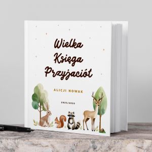 Ksiga przyjaci dla dziecka PREZENT NA ROZPOCZCIE SZKOY prezent dla dziecka prezent dla pierwszoklasisty
