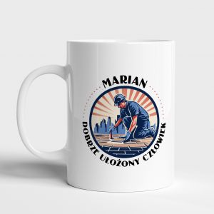 Personalizowany kubek UOONY CZOWIEK prezent dla brukarza kubek personalizowany kubek z wasnym nadrukiem