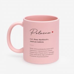 Rowy kubek personalizowany DEFINICJA prezent dla poonej kubek dla poonej prezent dla pielgniarki