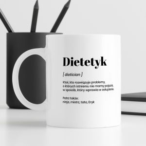 Personalizowany kubek DLA DIETETYKA