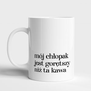 Kubek dla dziewczyny MJ CHOPAK prezent od chopaka prezent dla dziewczyny prezent dla kawosza