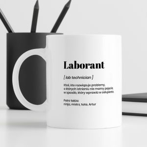 Personalizowany KUBEK LABORANTA