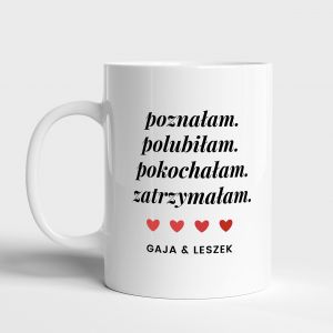 Kubek dla ma z okazji ROCZNICY LUBU prezent na rocznic lubu dla ma prezent dla ma na rocznic lubu