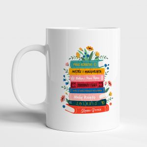 Personalizowany kubek dla mola ksikowego ULUBIONE KSIKI prezent dla mola ksikowego