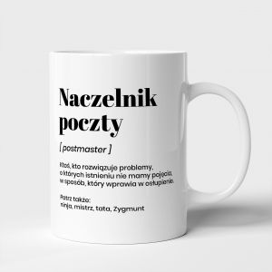 Kubek dla NACZELNIKA POCZTY