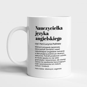 Kubek dla nauczyciela angielskiego DEFINICJA