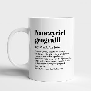 Kubek dla nauczyciela geografii DEFINICJA