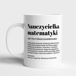 Kubek dla nauczyciela matematyki DEFINICJA