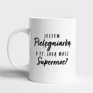 Kubek dla pielgniarki SUPERBOHATERKA