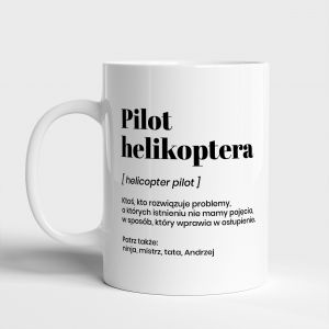 Kubek dla PILOTA HELIKOPTERA