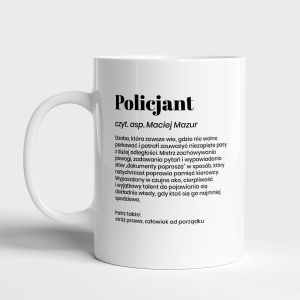 Kubek dla policjanta DEFINICJA
