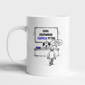 Kubek dla pracownika administracji kubek z nadrukiem kubek personalizowany prezent dla pracownika biurowego