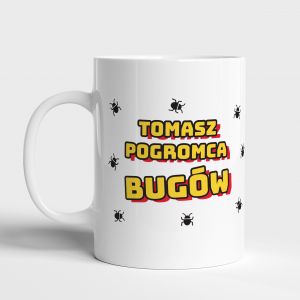 Personalizowany kubek programisty POGROMCA BUGW