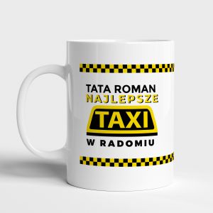 Kubek dla taty na urodziny TAXI