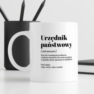 Personalizowany KUBEK URZDNIKA pastwowego