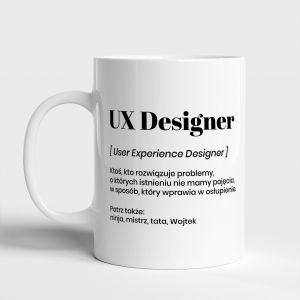 Kubek dla UX DESIGNER'A