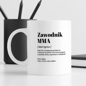 Kubek z personalizacj PREZENT DLA ZAWODNIKA MMA