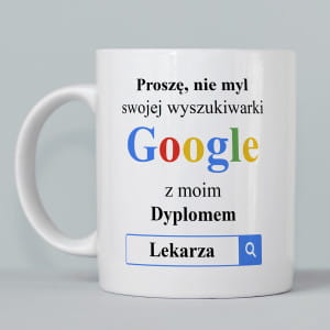 Kubek personalizowany PREZENT DLA MODEGO LEKARZA