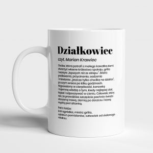 Personalizowany kubek dzia�kowca DEFINICJA 