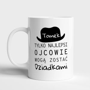 Kubek na prezent z okazji narodzin wnuka NAJLEPSZY prezent dla taty od syna