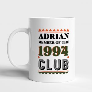 Kubek na urodziny MEMBER OF THE CLUB kubek na 30 urodziny prezent na 30 urodziny