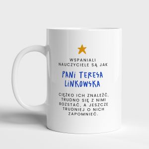 Kubek na koniec roku szkolnego WSPANIAY NAUCZYCIEL