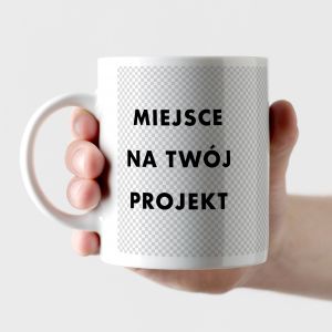 Kubek z logo TWJ PROJEKT