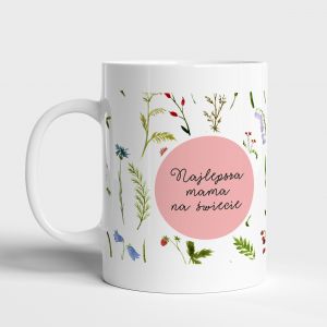 Uroczy kubek NAJLEPSZA MAMA ze zdjciem