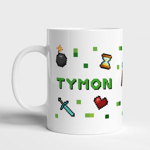 Kubek gracza komputerowego PREZENT DLA CHOPCA kubek z nadrukiem prezent dla gracza personalizowany kubek