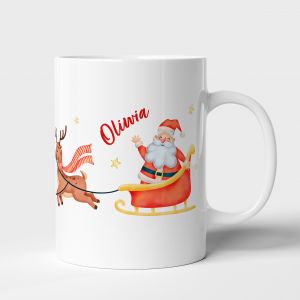 Personalizowany kubek Z MIKOAJEM upominek na mikoajki dla dzieci prezent na mikoajki dla dziecka