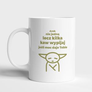 Kubek z nadrukiem UPOMINEK DLA FANA STAR WARS