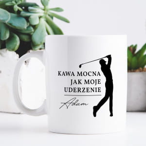 Kubek golfisty MOCNE UDERZENIE