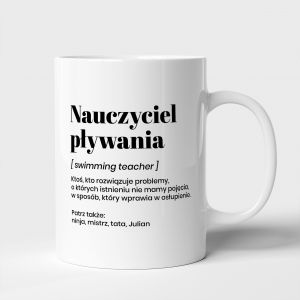 Kubek z personalizacj PREZENT DLA TRENERA PYWANIA
