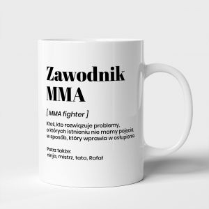 Kubek z personalizacj PREZENT DLA ZAWODNIKA MMA