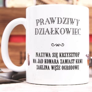 Kubek dziakowca PRAWDZIWY DZIAKOWIEC