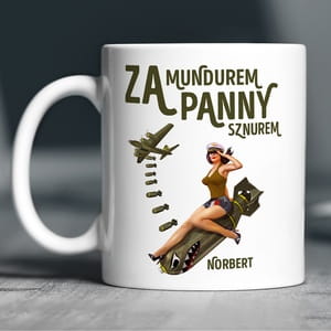 Kubek z nadrukiem PREZENT DLA WOJSKOWEGO
