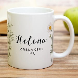 Kubek z nadrukiem PREZENT DLA ZNAJOMEJ