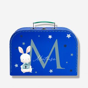 Personalizowany kuferek KRLIK prezent na pierwsze urodziny dla chopca kuferek dla chopca