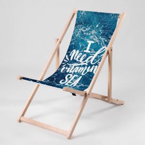 Leżak na plażę VITAMIN SEA personalizowany prezent