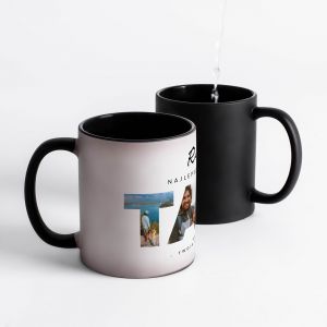 Magiczny kubek dla taty ZE ZDJCIAMI personalizowany kubek prezent dla taty prezent na dzie ojca