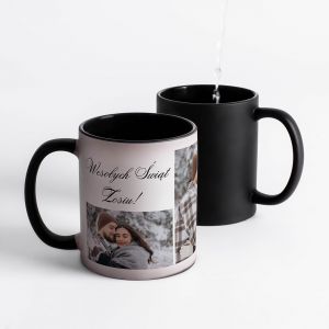 Magiczny kubek na wita ze zdjciami KOLA prezent na wita prezent witeczny kubek witeczny kubek magiczny