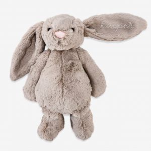 Maskotka Jellycat PLUSZAK Z IMIENIEM DLA CHOPCA beowy