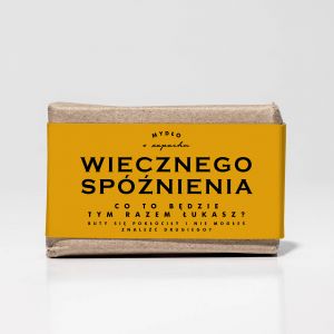 Mydo personalizowane WIECZNIE SPӬNIONY upominek dla nastolatka prezent dla 16 latka prezent dla 17 latka