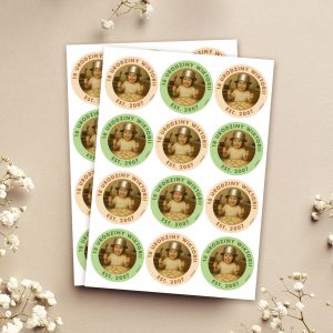 Naklejki urodzinowe ZE ZDJCIEM personalizowane naklejki naklejki ze zdjciem naklejki na urodziny