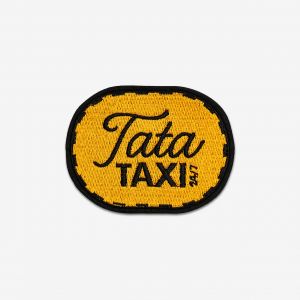 Naprasowanka dla taty TATA TAXI dodatek do prezentu na Dzie� Ojca naszywka dzie� ojca prezent upominek dla taty dodatek dla taty