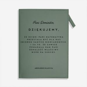 Notatnik dla NAUCZYCIELA MATEMATYKI prezent od uczni�w