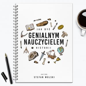 Notatnik personalizowany GENIALNY prezent dla nauczyciela historii