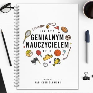 Notatnik personalizowany GENIALNY prezent dla nauczyciela WF-u