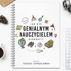 Notatnik personalizowany GENIALNY prezent dla nauczyciela geografii