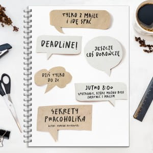 Notatnik personalizowany PREZENT DLA PRACOHOLIKA prezent dla pracoholiczki